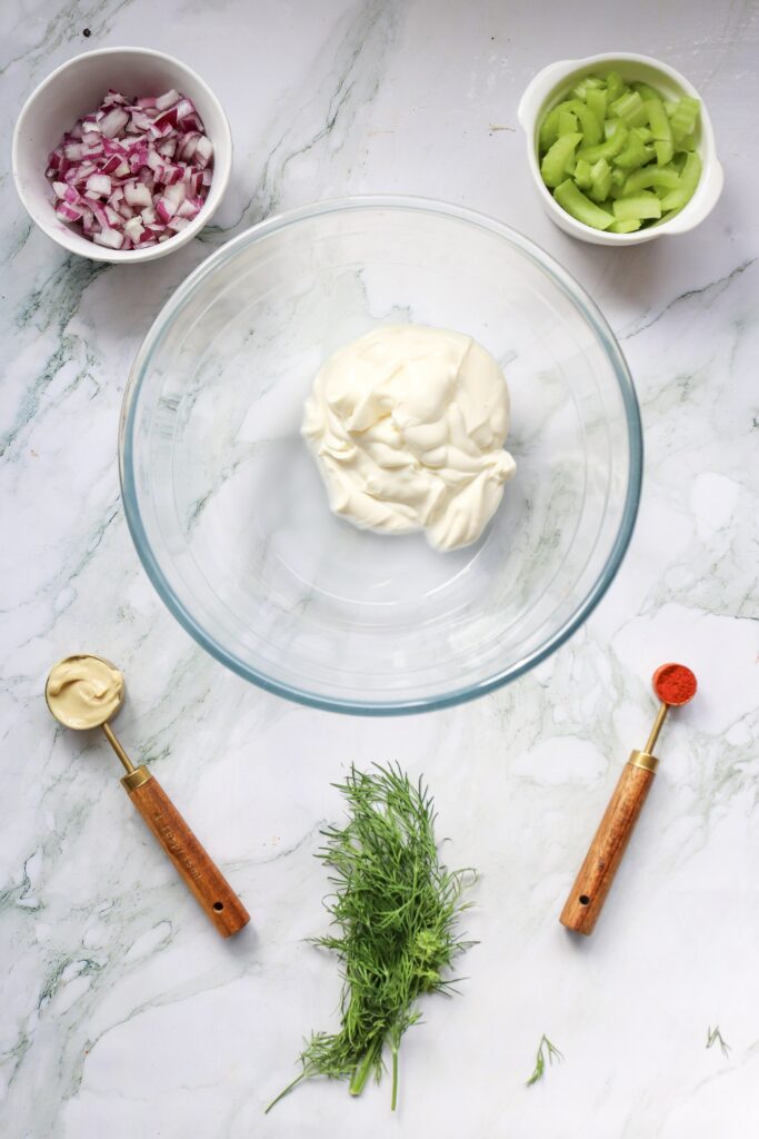 4th of July potato salad dressing ingredients