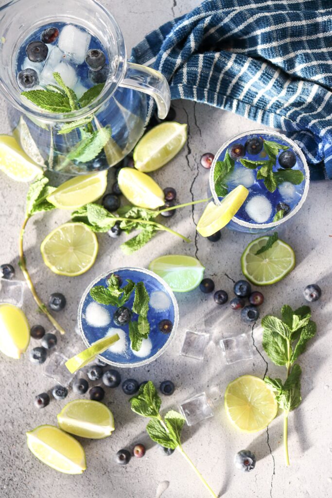 blueberry mojito mocktail recipe 
