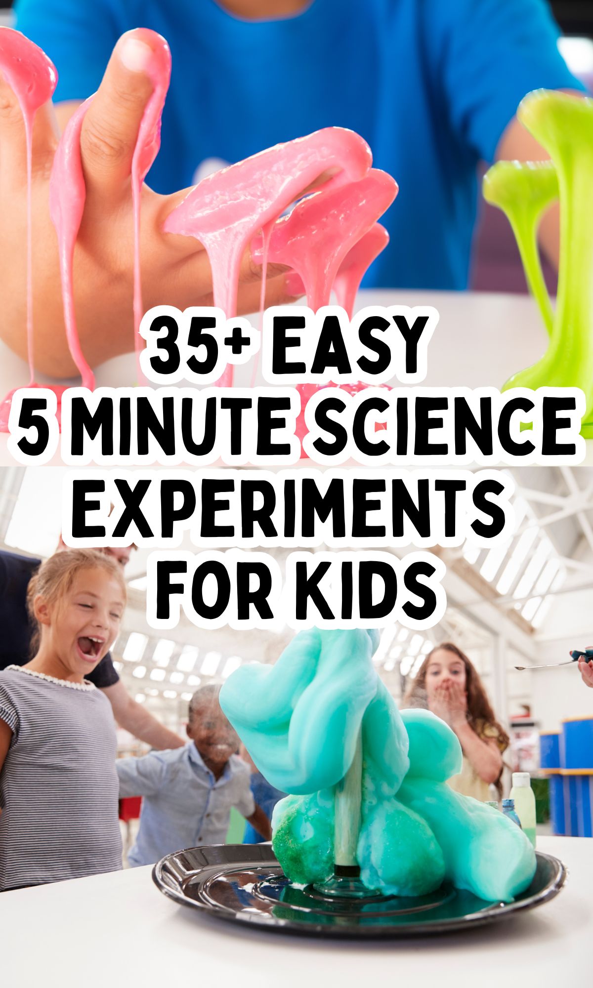 5 minute science experiments