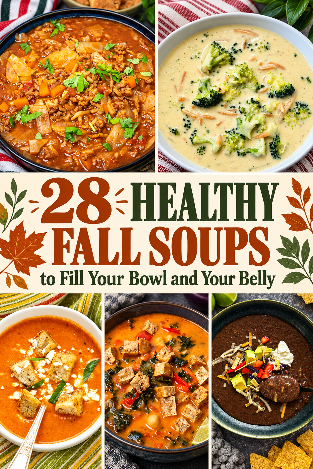 healthy fall soup recipes 
