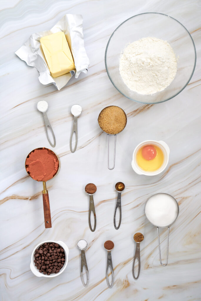 pumpkin chocolate chip cookies ingredients