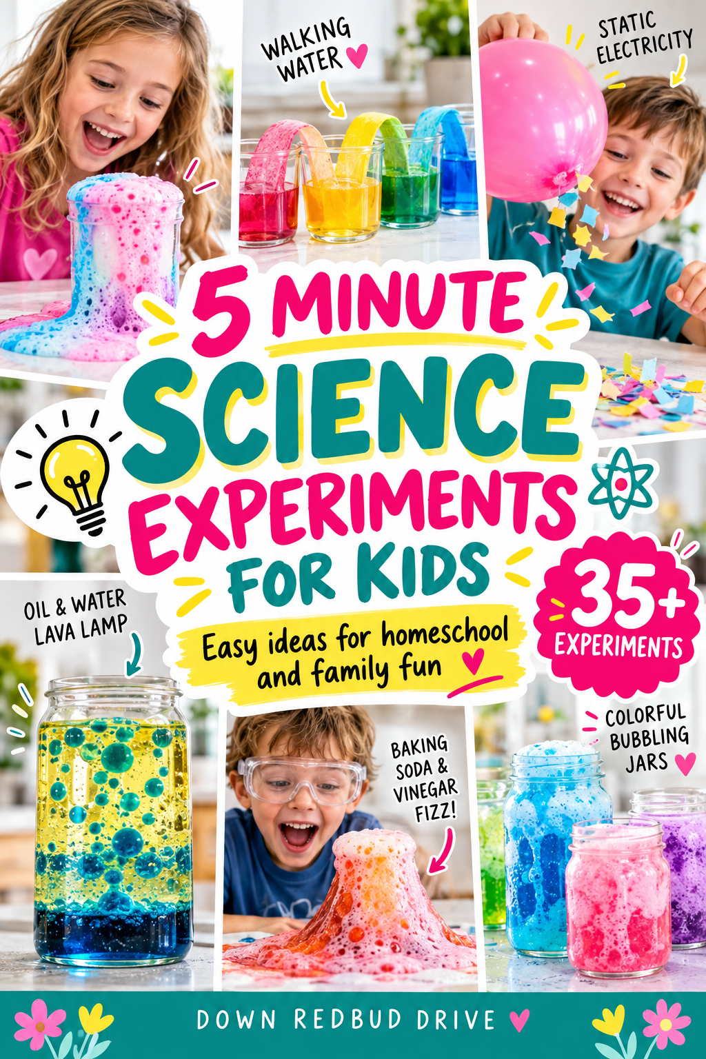 5 minute science experiments