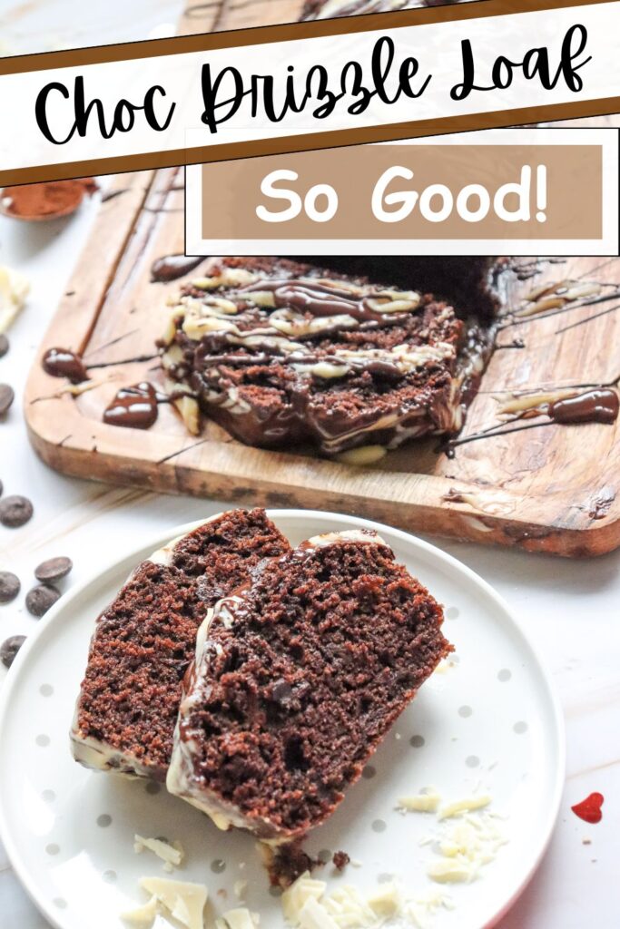 chocolate drizzle loaf cake