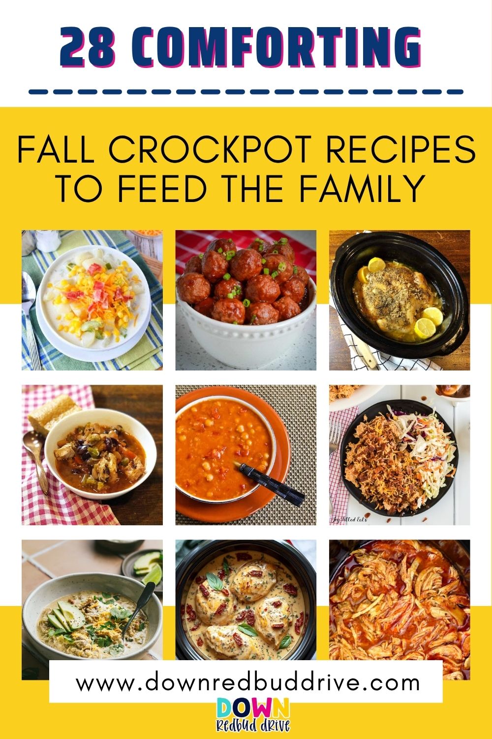 comforting fall crockpot recipes