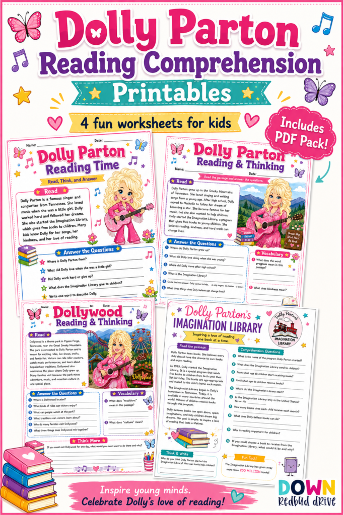 Dolly Parton reading comprehension