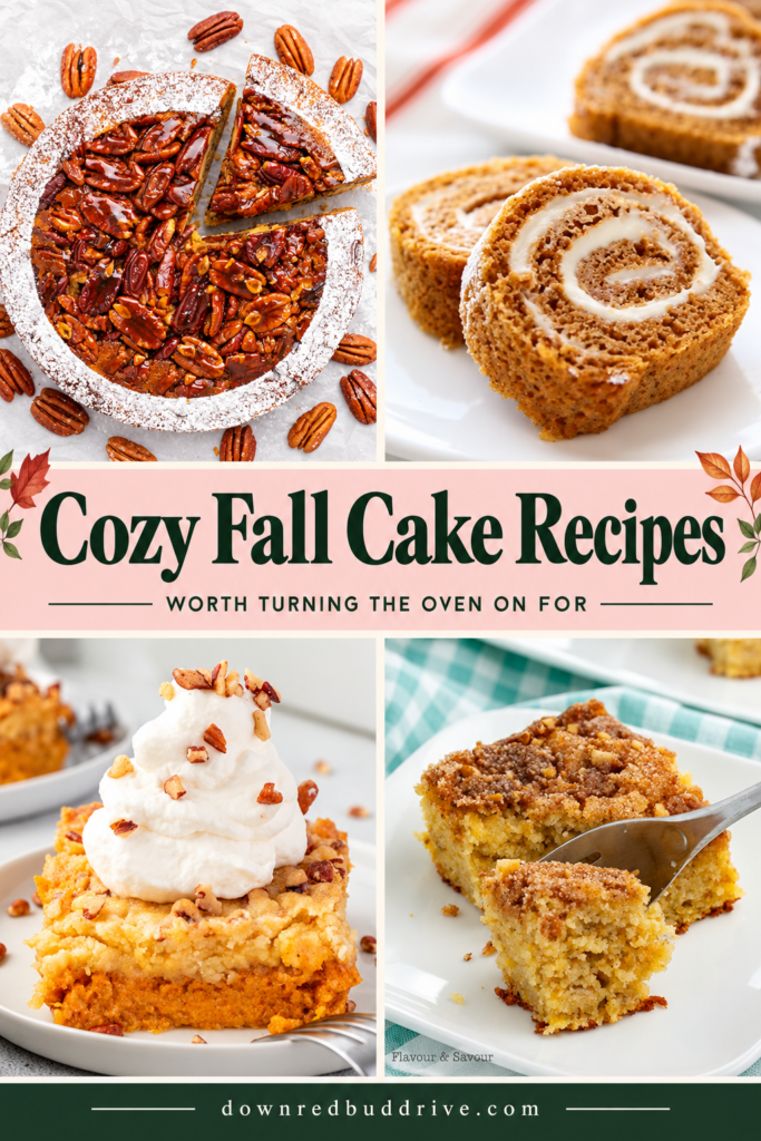 cozy fall cake recipes 
